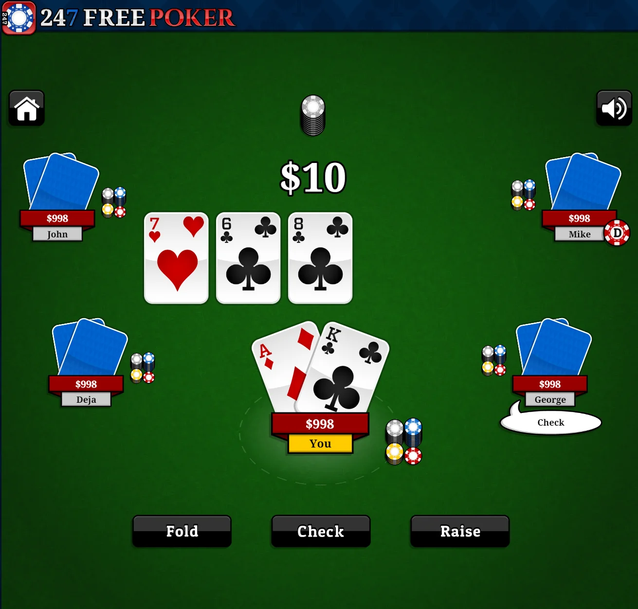 Jacks or better poker